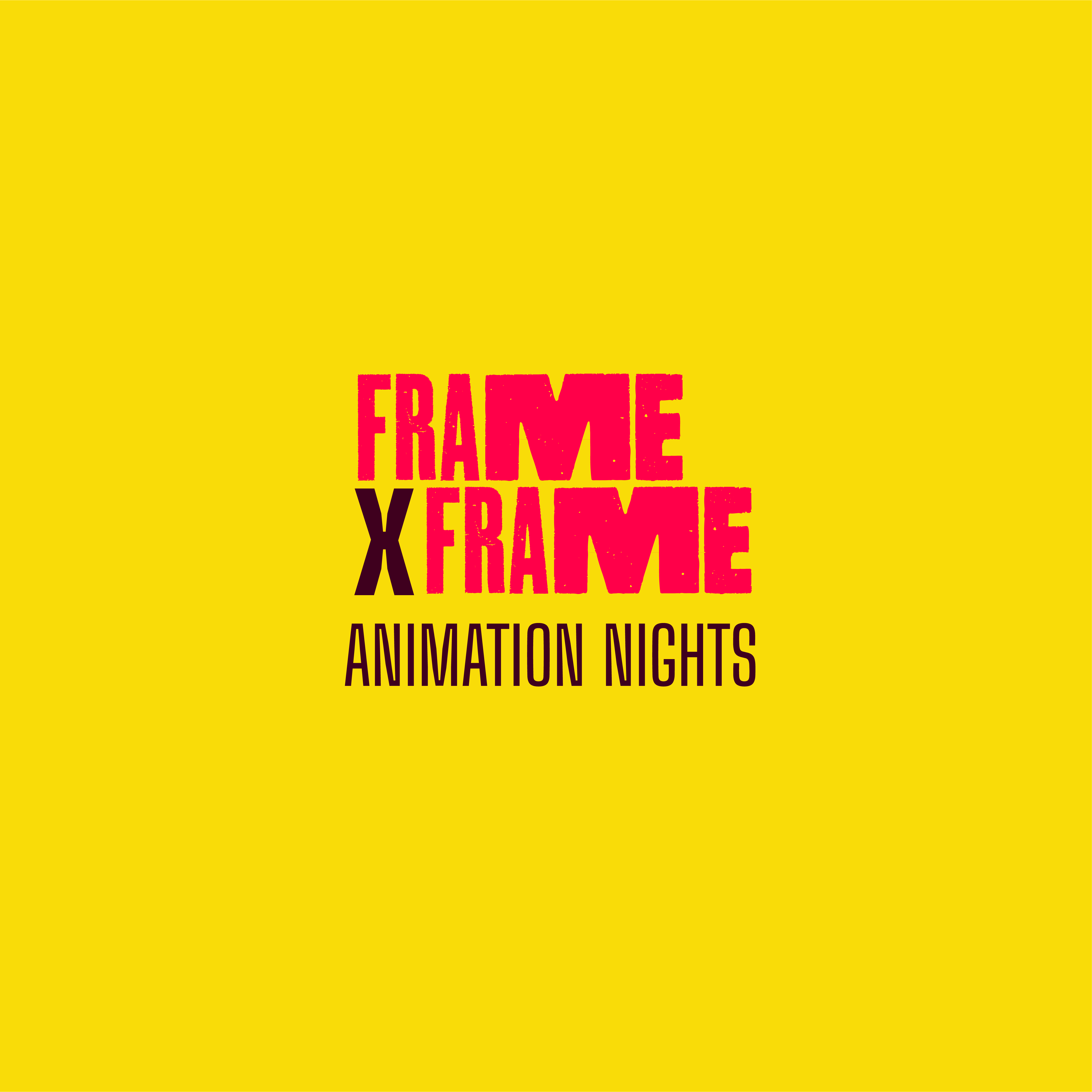 Frame x Frame Animation Nights identity